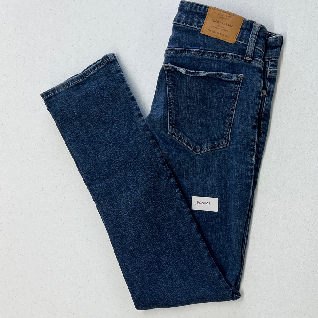 Lucky Brand Indigo Denim Straight Leg Jeans Lucky Brand Indigo Denim Straight Leg Jeans